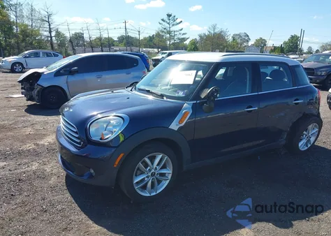 2013 Mini Cooper Countryman из США, поврежденный, VIN WMWZB3C54DWR36150